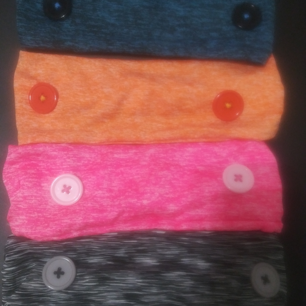 Button headbands - Picture 2 of 2